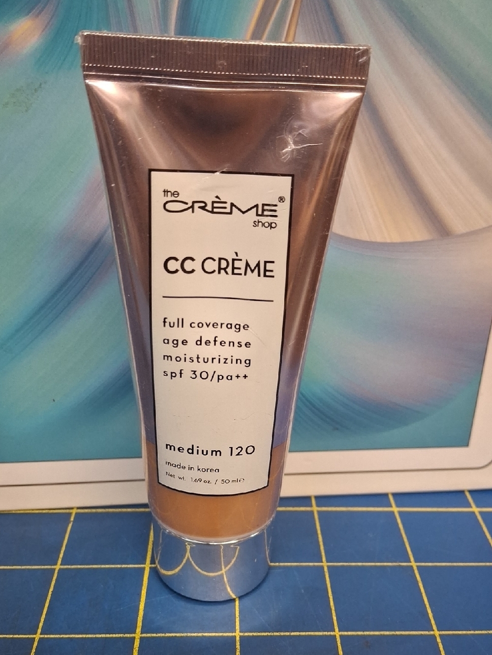 The Crème Shop CC Crème SPF 30 - 50ml New Sealed Tube - Tan 120